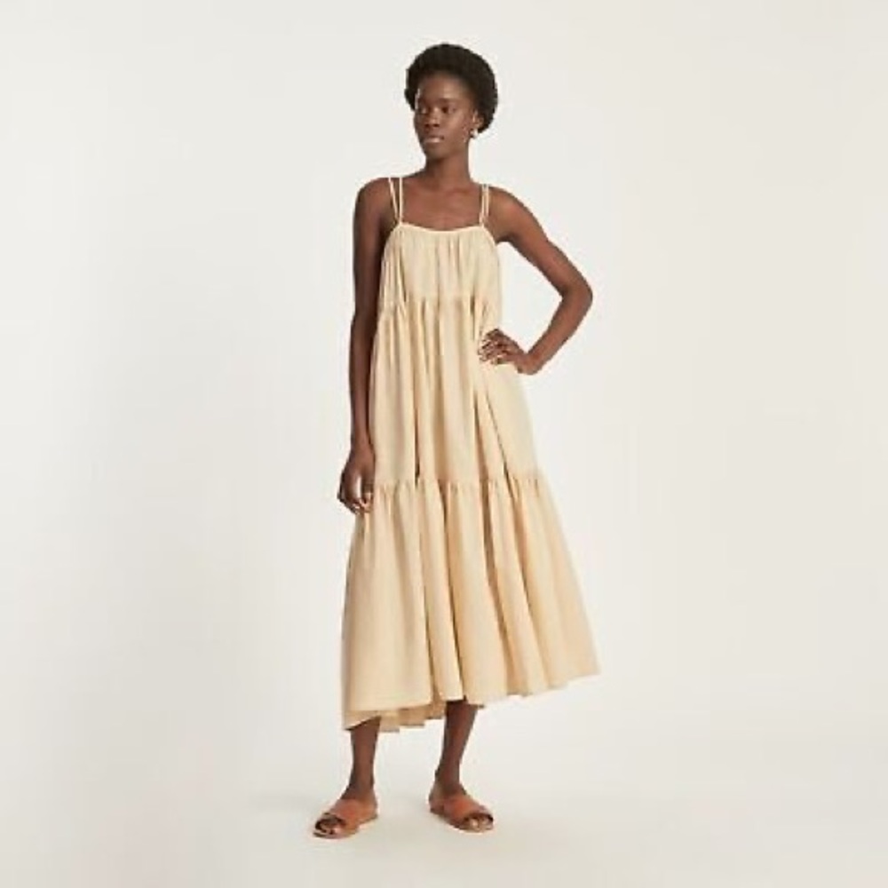 Everlane Cream Maxi Dress